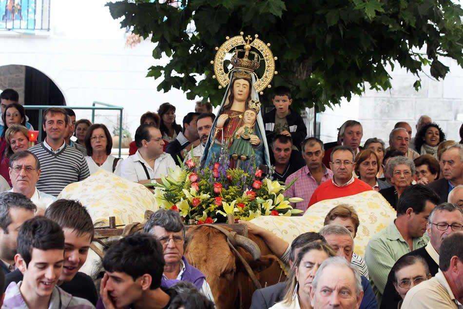 Romaría da Virxe da Franqueira en A Caniza