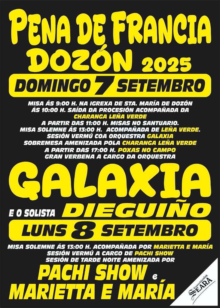 Romaría da Virxe da Pena de Francia en Dozón