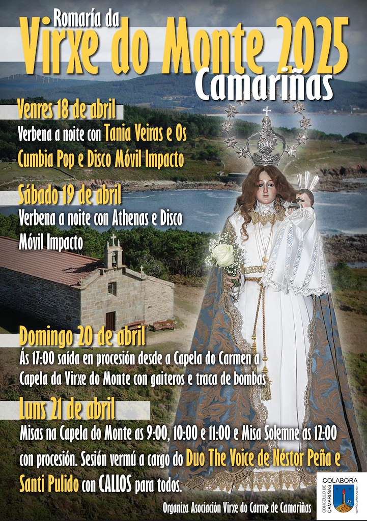 Romaría da Virxe do Monte (2025) en Camariñas