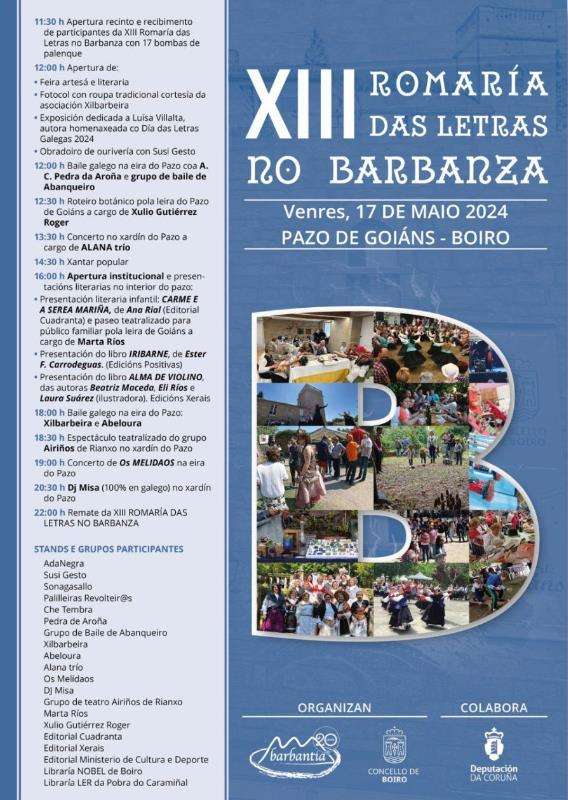 XIII Romaría das Letras no Barbanza en Boiro