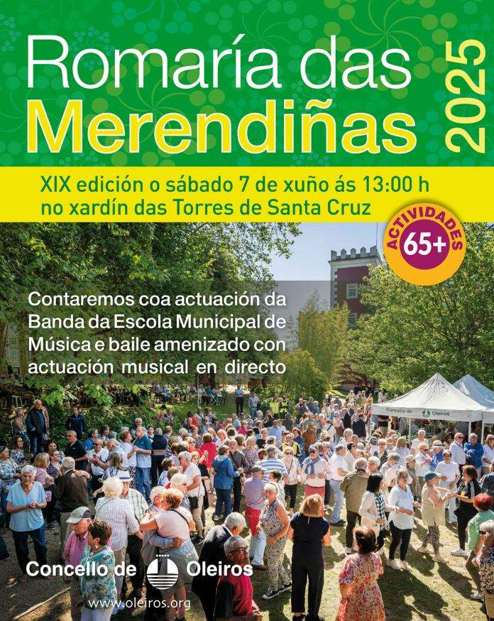 XIX Romaría das Merendiñas (2025) en Oleiros