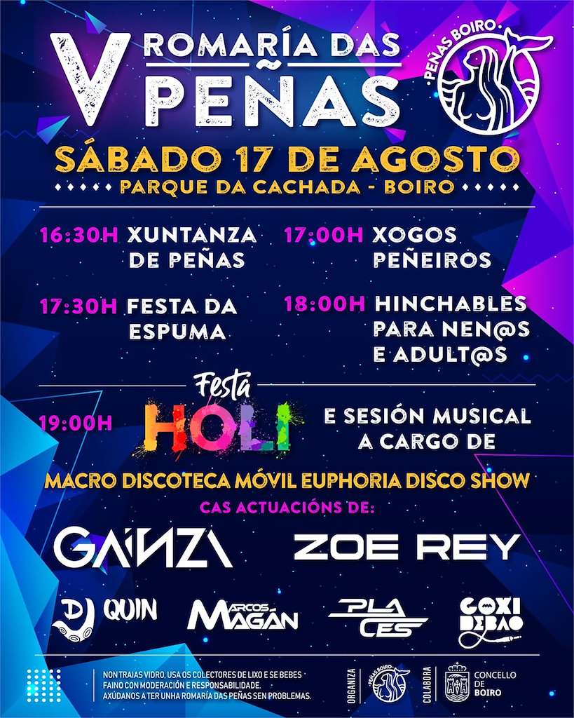 V Romaría das Peñas  en Boiro