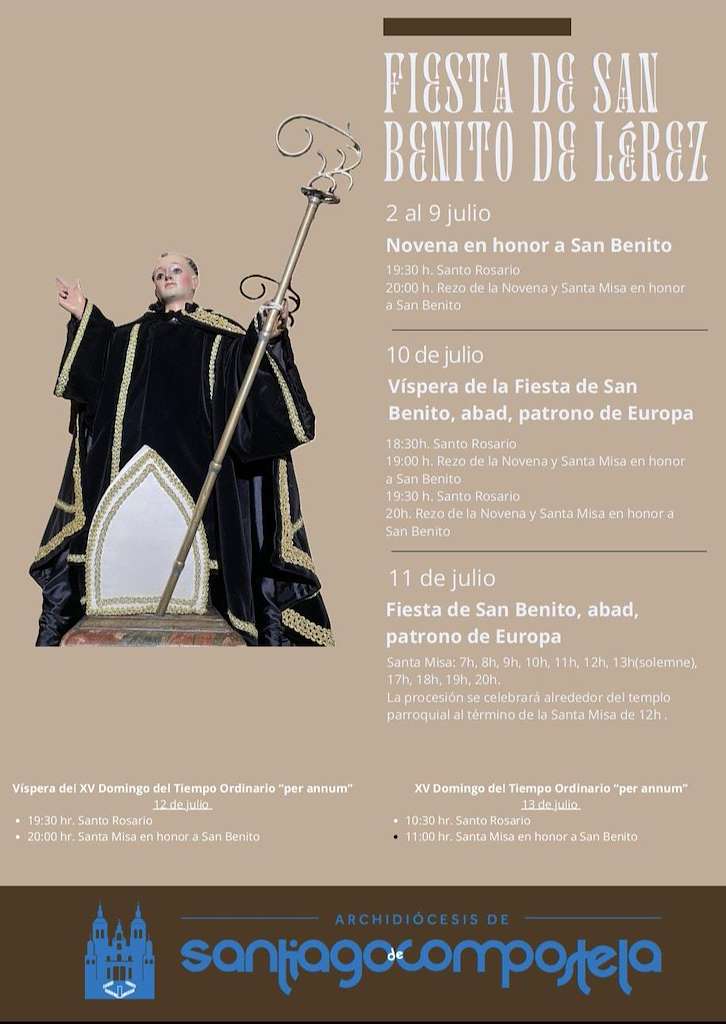 Romaría de San Bieito de Lérez (2025) en Pontevedra