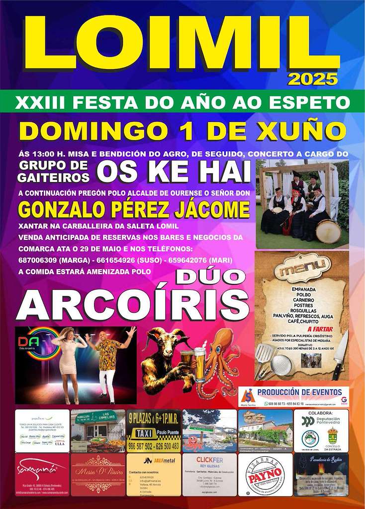 Romaría de San Isidro - XXIII Festa do Año ó Espeto de Loimil (2025) en A Estrada
