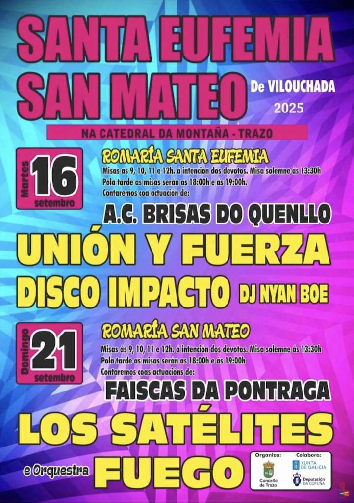 Romaría de Santa Eufemia de Vilouchada en Trazo