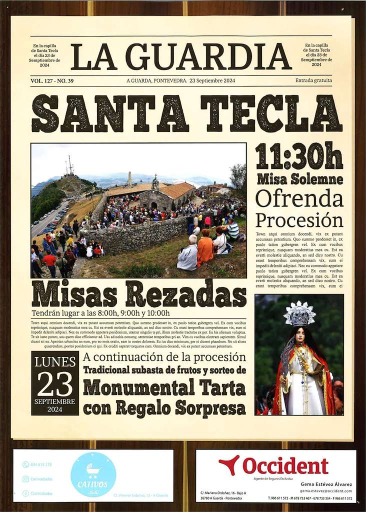 Romaría de Santa Trega (2025) en A Guarda