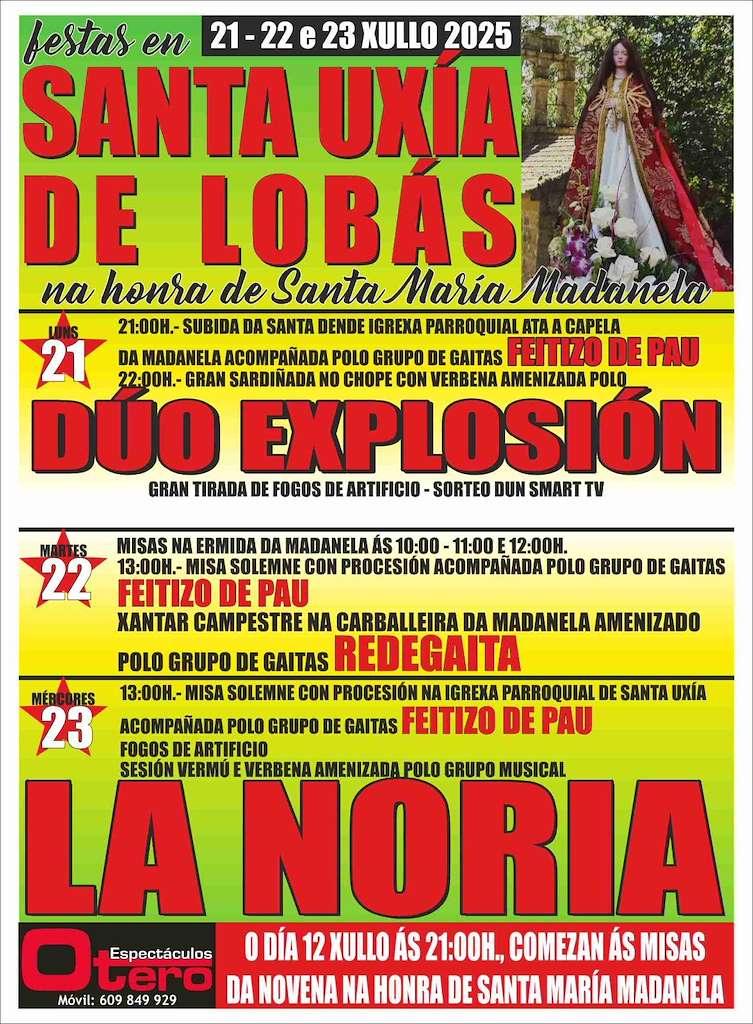 Romaría de Santa Uxía de Lobas en O Carballiño
