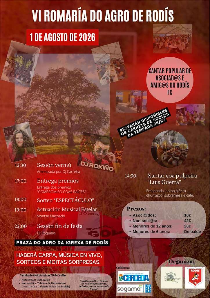 IV Romaría do Agro de Rodís (2026) en Cerceda