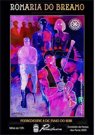 Fechas, información, programa, cartel, imágenes, mapa y ubicación de Romaría do Breamo  en  Pontedeume