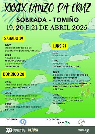 Fechas, información, programa, cartel, imágenes, mapa y ubicación de XXXIX Romaría do Lanzo da Cruz  en  Tomiño