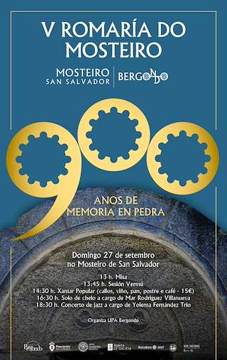 Fechas, información, programa, cartel, imágenes, mapa y ubicación de V Romaría do Mosteiro (2026) en Bergondo