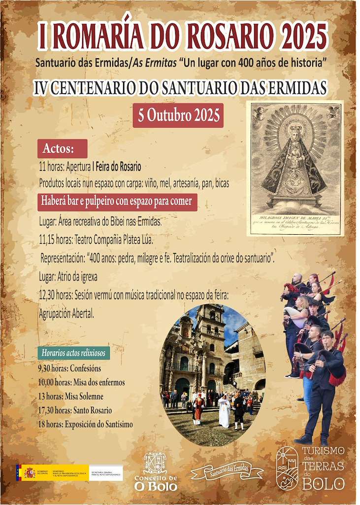 I Romaría do Rosario en O Bolo