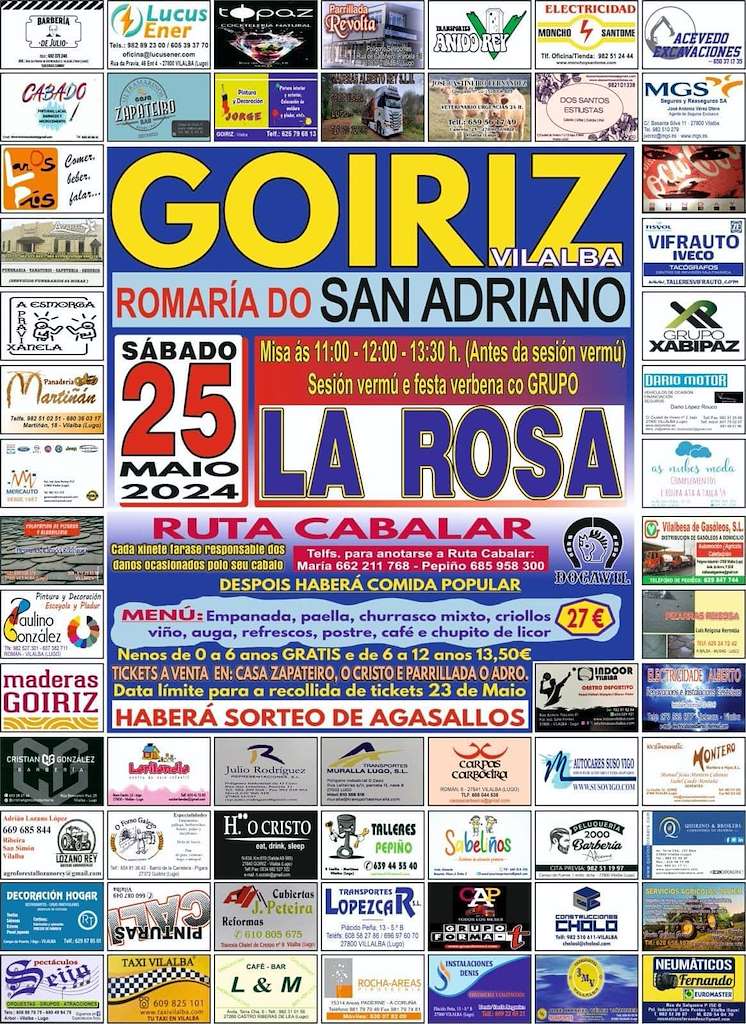 Romaría do San Adriano de Goiriz (2024) en Vilalba
