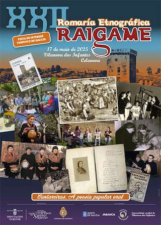 Fechas, información, programa, cartel, imágenes, mapa y ubicación de XXII Romaría Etnográfica Raigame (2026)  en  Celanova