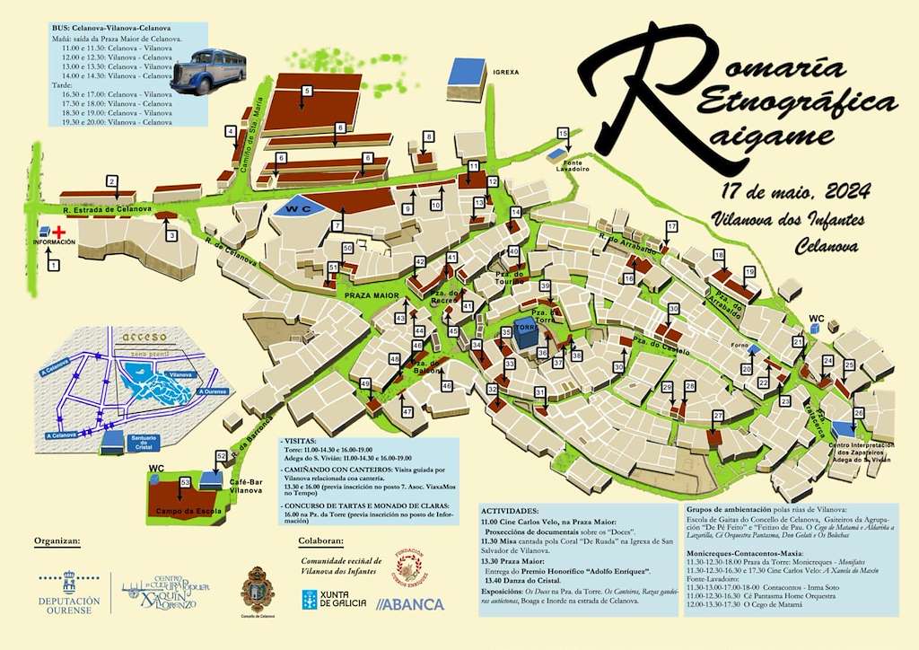 XXI Romaría Etnográfica Raigame (2025) en Celanova