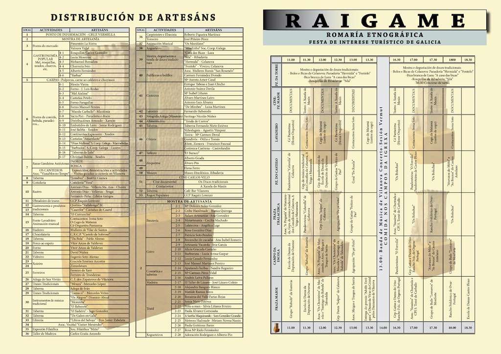 XXI Romaría Etnográfica Raigame (2024) en Celanova