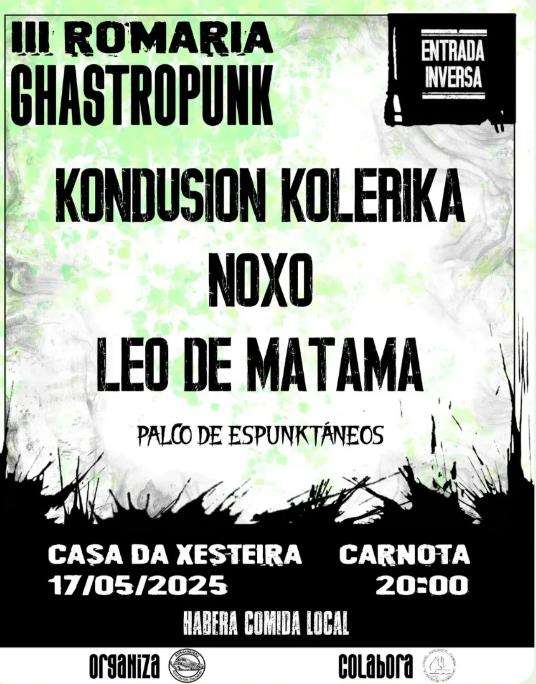 III Romaria Ghastropunk (2025) en Carnota