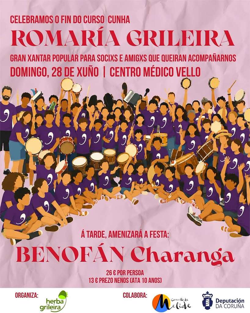 Romaría Grileira en Melide