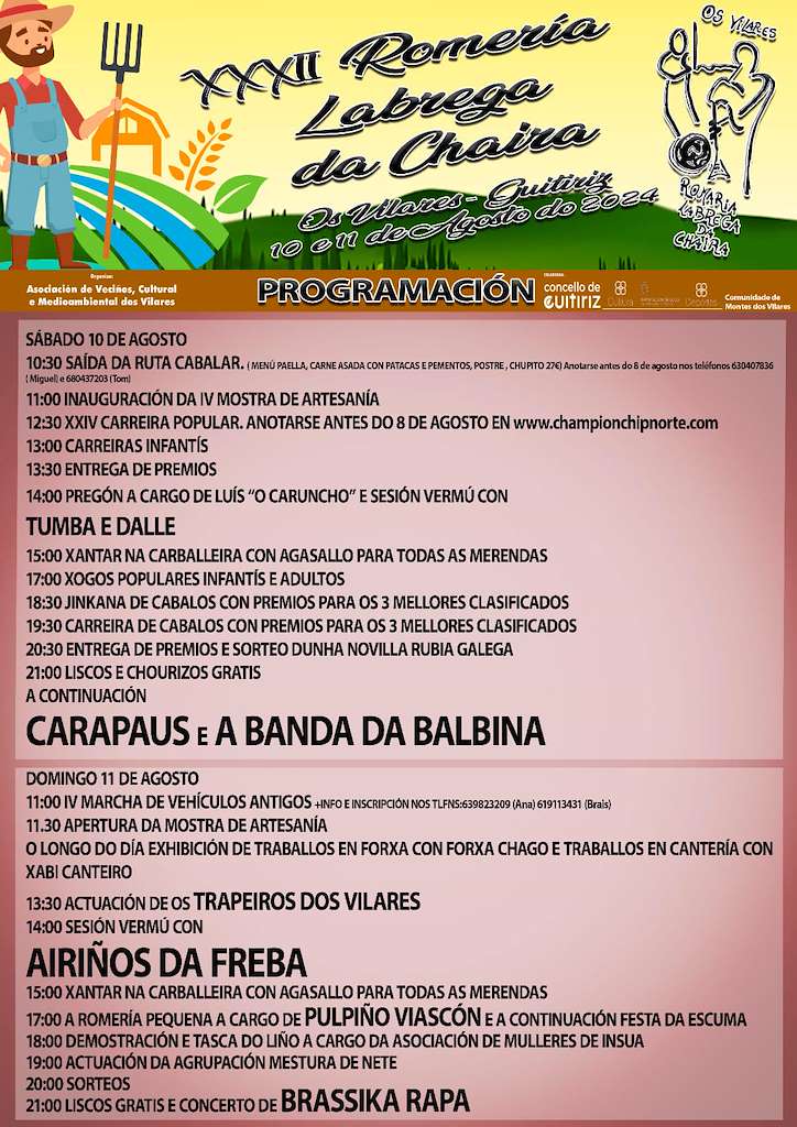 XXXII Romaría Labrega da Chaira en Guitiriz