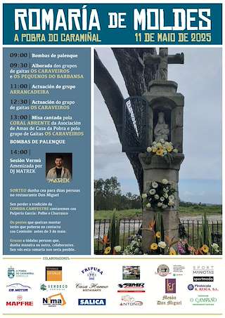 Fechas, información, programa, cartel, imágenes, mapa y ubicación de Romaría Nosa Señora do Belén de Moldes  en  A Pobra do Caramiñal