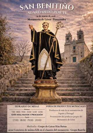 Fechas, información, programa, cartel, imágenes, mapa y ubicación de Romaría San Benito de Inverno (2026)  en  Pontevedra