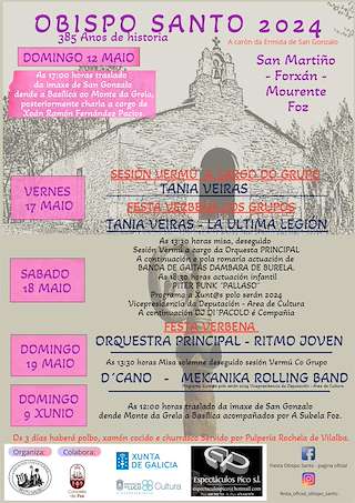 Romaxe Obispo Santo de San Martiño en Foz