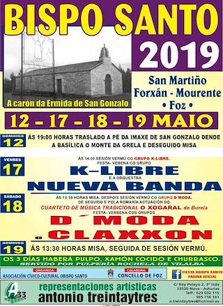 Romaxe Obispo Santo de San Martiño en Foz