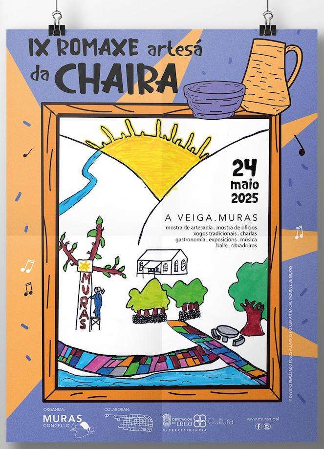 IX Romaxe Artesá da Chaira (2025) en Muras