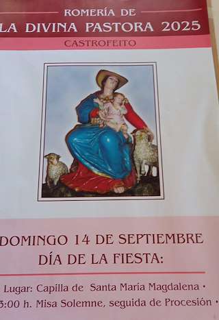 Romería Campestre da Pastora de Castrofeito (2026) en O Pino