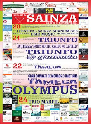 Romería da Saínza e Nosa Señora da Mercé en Rairiz de Veiga