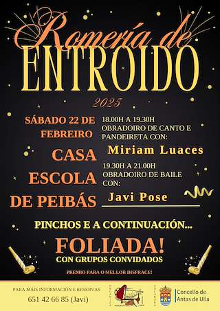 Romería de Carnaval en Antas de Ulla
