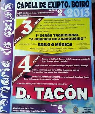 Romería de Exipto en Boiro