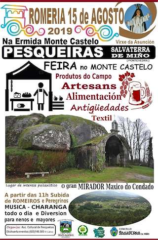 Romería de la Asunción de Pesqueiras en Salvaterra do Miño