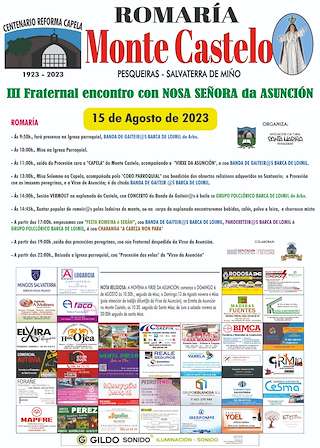 Romería de la Asunción de Pesqueiras en Salvaterra do Miño