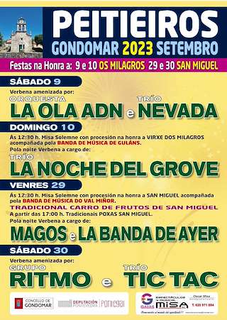 Romería de la Virgen de los Milagros de Peitieiros en Gondomar