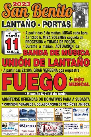 Romería de San Benito de Lantaño en Portas