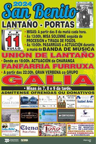 Romería de San Benito de Lantaño en Portas