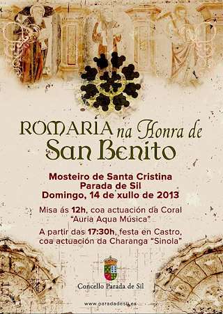 Romería de San Bieito en Parada de Sil