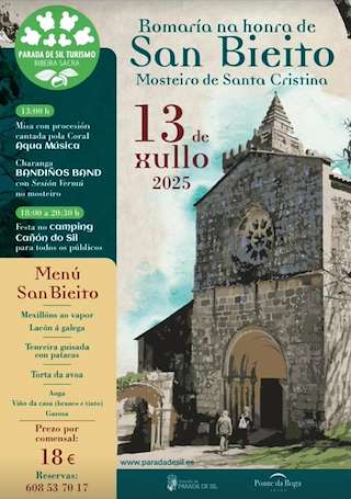 Romería de San Bieito en Parada de Sil