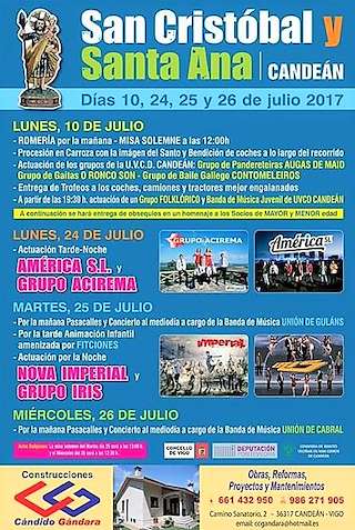 San Cristóbal y Santa Ana de Candeán en Vigo