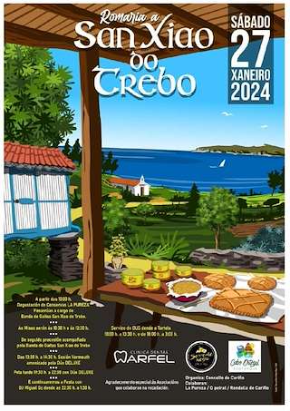 Romería de San Xiao de Trebo en Cariño