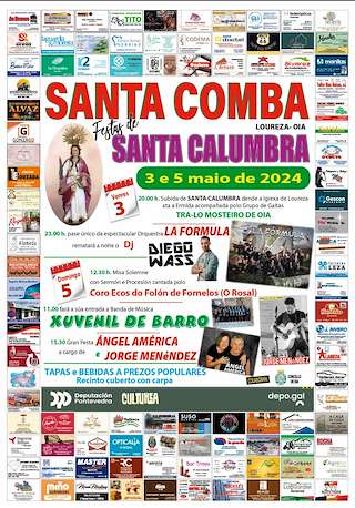 Romería de Santa Calumbra de Santa Comba en Oia