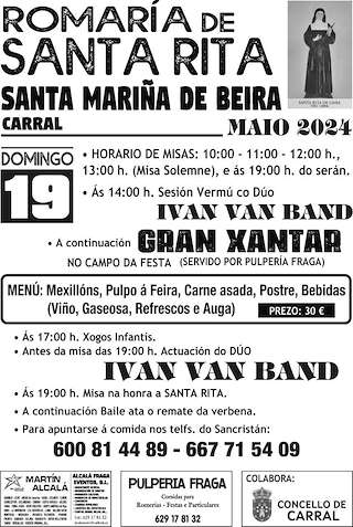 Romería de Santa Rita en Carral