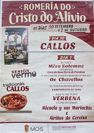 Romería do Cristo do Alivio (2026) en Mos