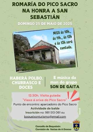 Romería do Pico Sacro (2026) en Boqueixón