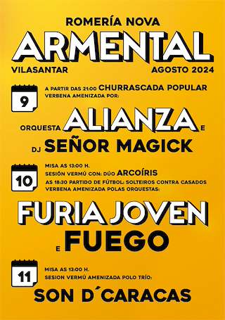 Romería Nova de Armental (2026) en Vilasantar
