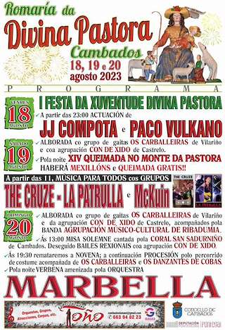 Romería Popular da Divina Pastora en Cambados