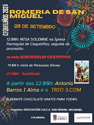 Romería San Miguel de Cequeliños (2026) en Arbo