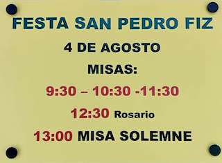 Romeria de San Pedro de Fiz en A Pontenova