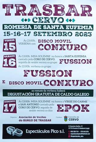 Romeria de Santa Eufemia de Trasbar en Cervo